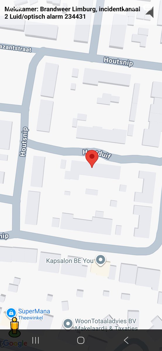 Luid / optisch alarm in Weert