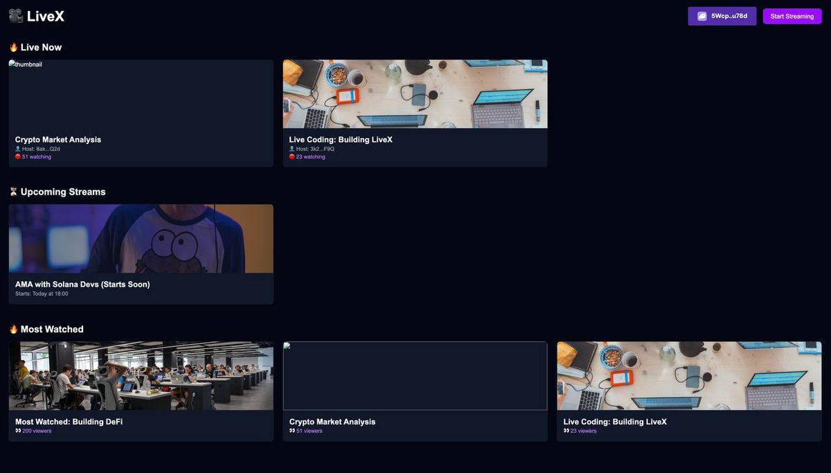 BlessingHa14690's tweet photo. STAKEFY STREAMING IS ABOUT TO LEVEL UP! 🎥🔥

The future of Web3 livestreaming is almost here — LiveX by STAKEFY is launching soon!
Get ready for real-time crypto insights, live coding sessions, AMAs with top Solana devs, and the most engaged Web3 community on the chain. https://t.co/11PTbwrdDc