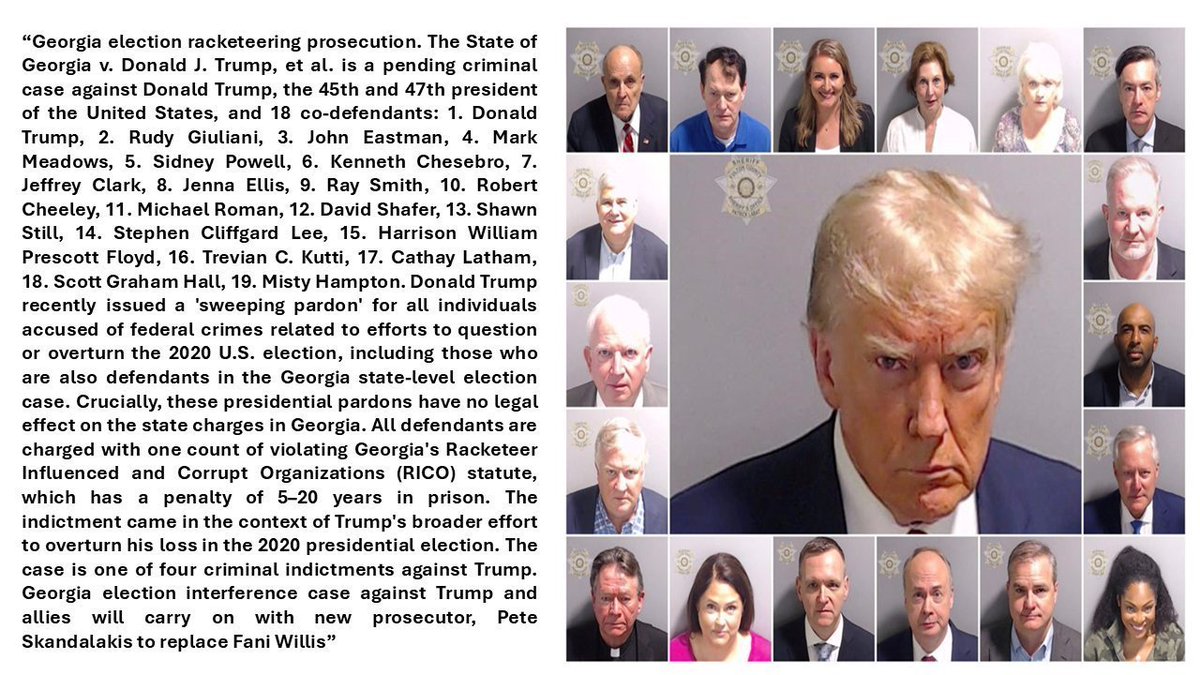 RuanoFaxas's tweet image. &quot;Judge William #Fitzpatrick just completely eviscerated the #Trump #DOJ&apos;s [Pam #Bondi] use of the Grand Jury to prosecute James #Comey&quot;

#Georgia #election interference case against #DonaldTrump and 18 co-defendants will continue with new prosecutor, Peter (Pete) #Skandalakis.