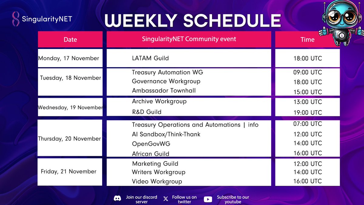 SNET_Ambassador's tweet image. What’s one thing you’re building, learning, or exploring this week?

Every idea you share moves the AGI vision forward.

It&apos;s a new week Singularitarians, lets not forget to join our meetings and make an impact✨

#AI4Good #SingularityNET #Web3Community  #MondayMotivation #AI