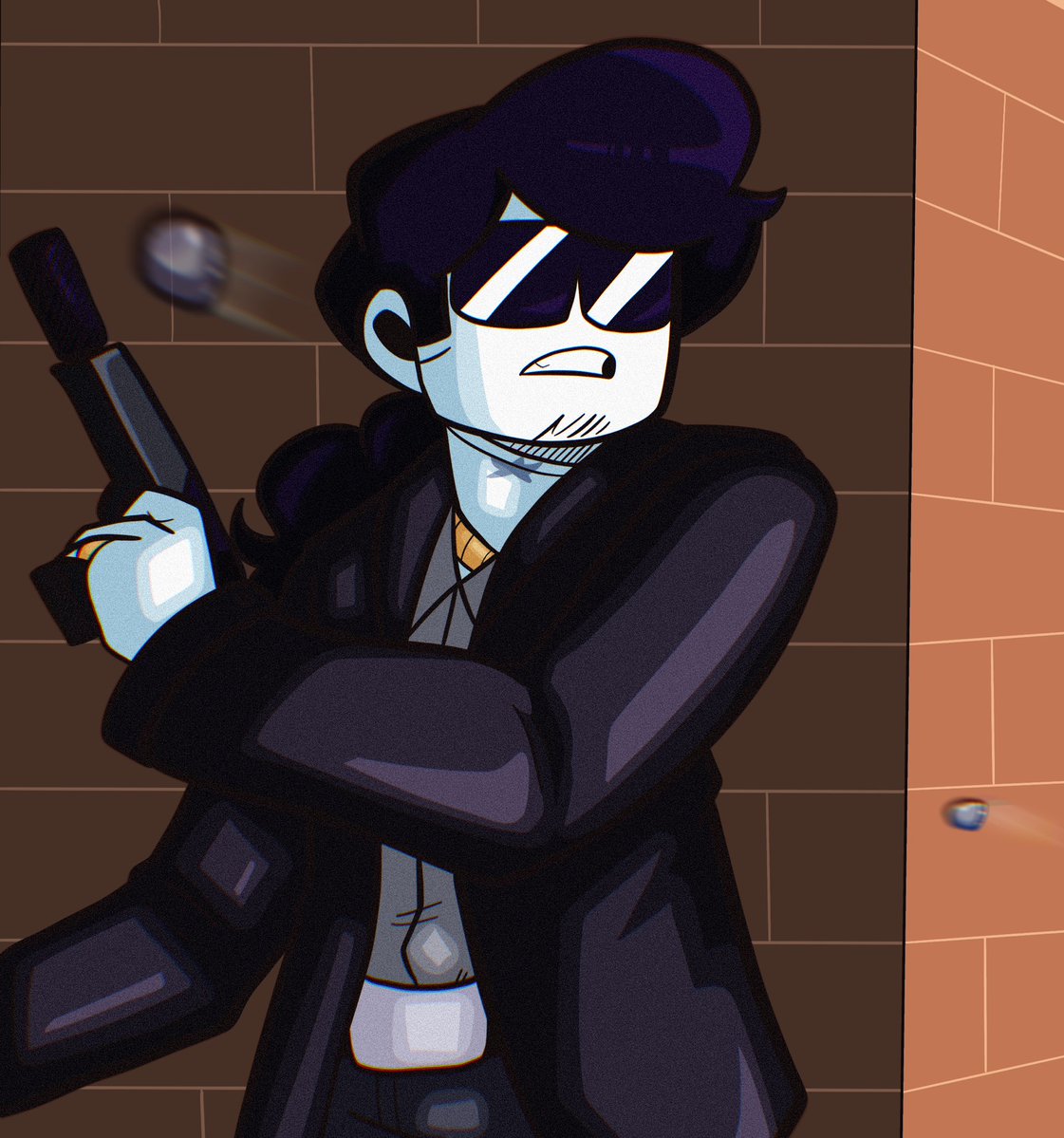 Art trade with <a href="/algumafigurante/">☆|| Fern¡!</a> 
Thank you for drawing my girl!!