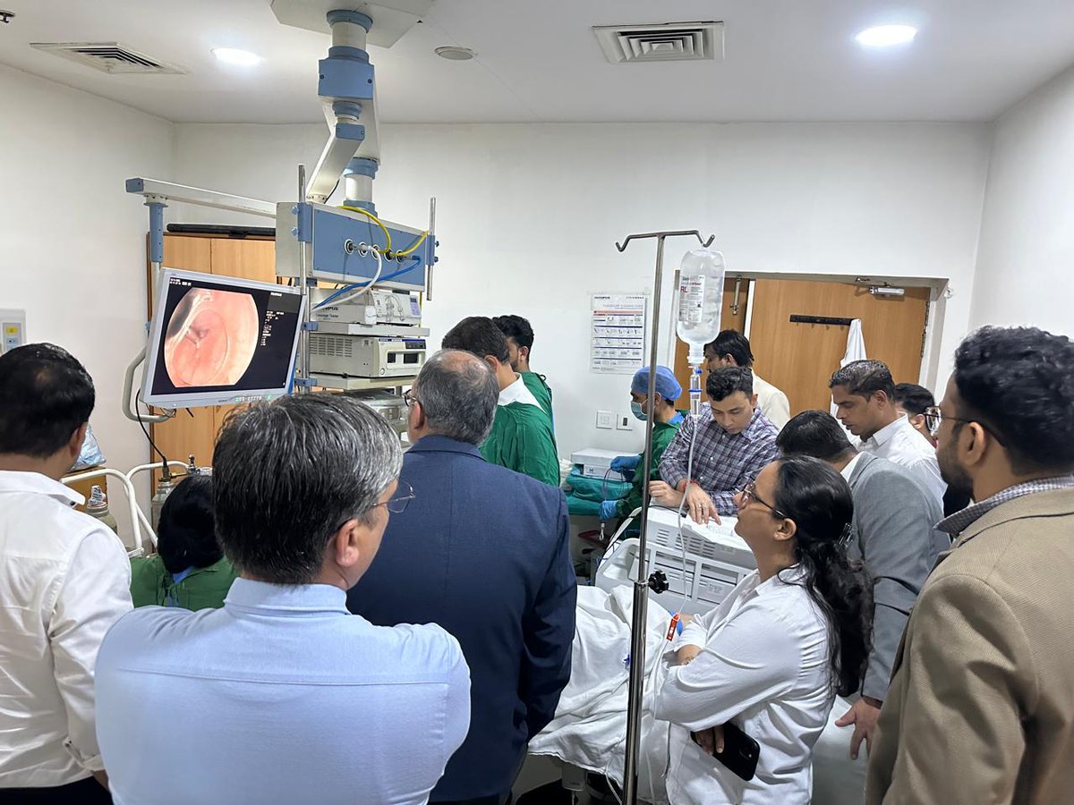 doc_zubin's tweet image. I had the opportunity to train enthusiastic gastroenterologists on nuances of Manometry as well as Third Space interventions like POEM at Sarvodaya Hospital Faridabad....a great day of didactics and hands on training!