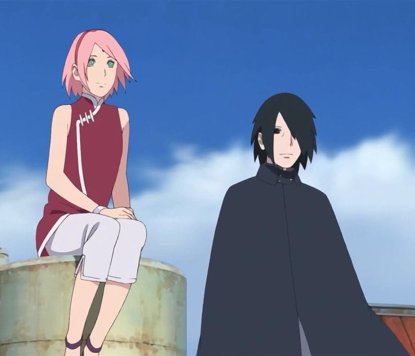 My headcanon is that Sasuke and Sakura didn’t return to the village right after Sarada was born. They only decided to come back once Sasuke realized he needed to gather more information about the Otsusuki. Because of that, he wasn’t really familiar with Naruto’s kids.