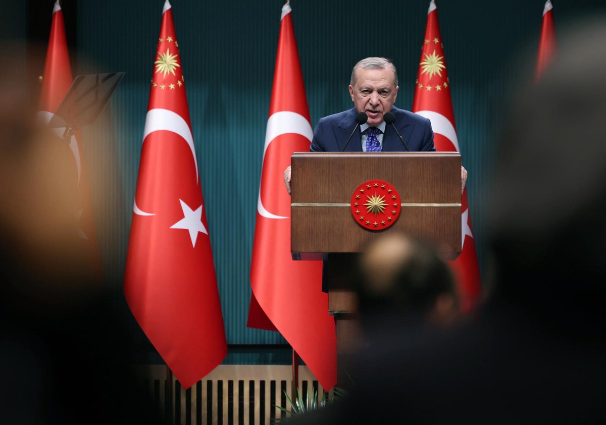 Cumhurbaşkanımız Sayın Recep Tayyip Erdoğan, Cumhurbaşkanlığı Kabine Toplantısı sonrasında açıklamalarda bulundu.