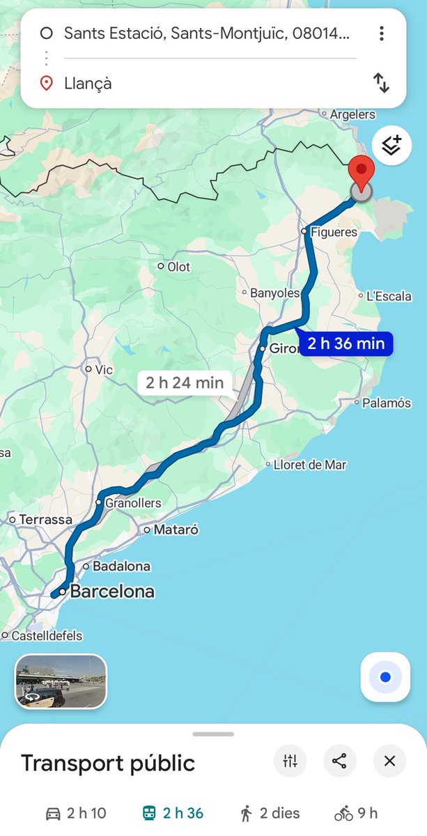 sergi_boixader's tweet image. Es tardarà menys anar en tren de Barcelona a Madrid que de Barcelona a Ripoll, Puigcerdà, Tortosa o Llançà (entre d&apos;altres)

Aquesta és la Catalunya que volen. Connectada amb Madrid i desconnectada del país