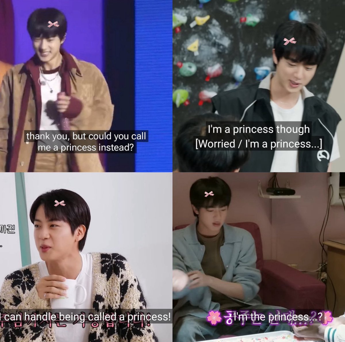 seokjinsiverse's tweet image. seokjin is the one and only vip (very important princess)