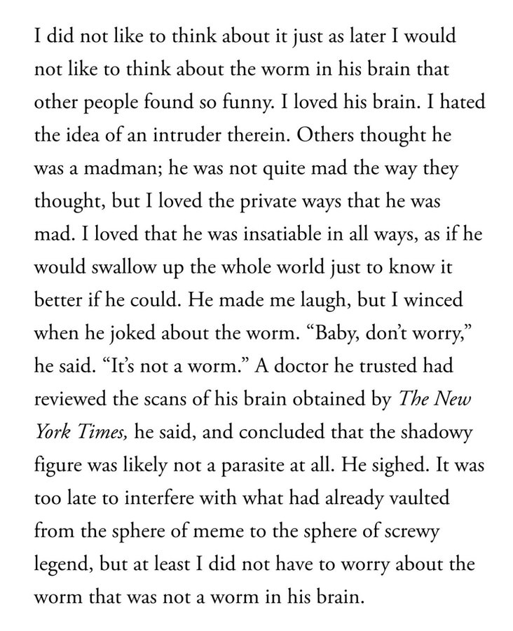 J_fassler's tweet image. Reader, I laughed so hard at this excerpt from Olivia Nuzzi&apos;s book that I woke up my sleeping baby.