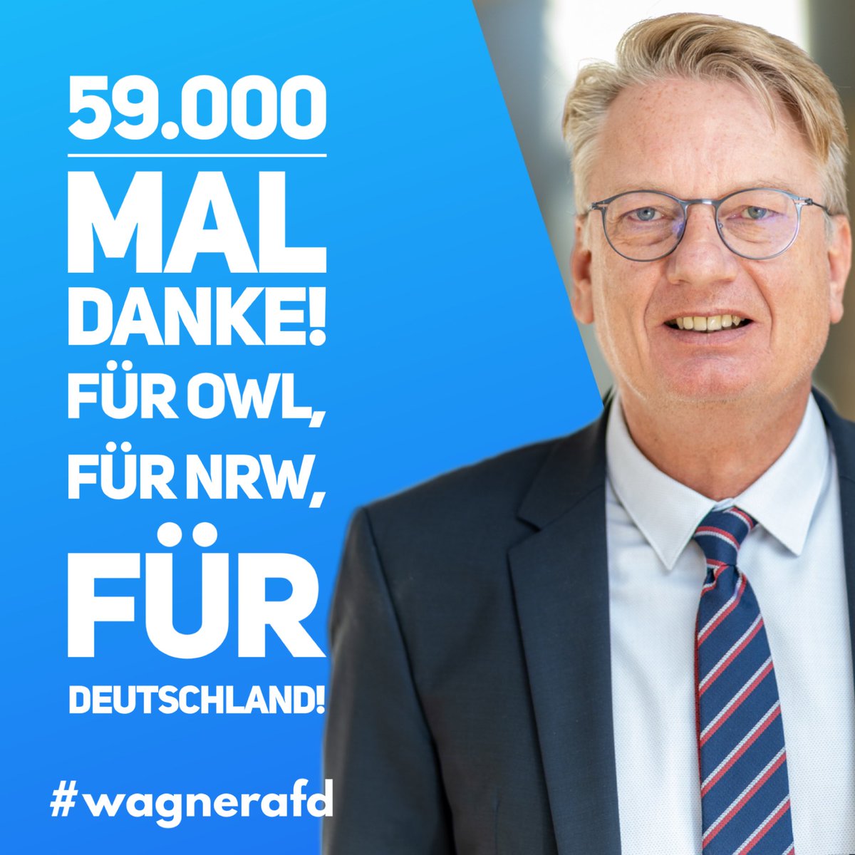 Mein Dank an über 59.000 Follower auf meiner Facebookseite.

facebook.com/Markus.Wagner.…

#wagnerafd