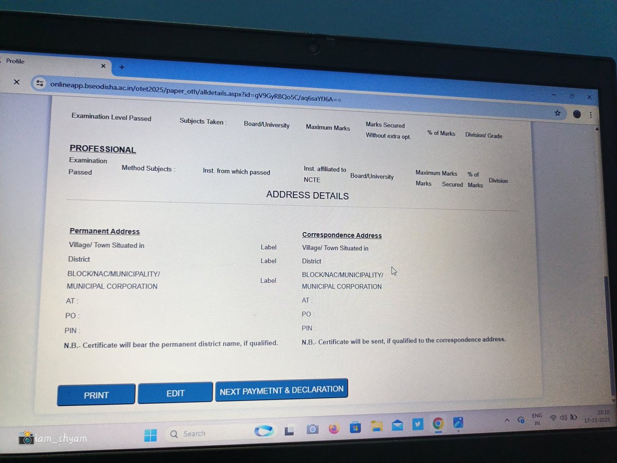 iam_shyam01's tweet image. 📢 OTET Portal Server Error!
Online form bharne ki koshish kar raha hoon lekin portal baar-baar server error dikha raha hai.
‼️ Students ka time waste ho raha hai.
@bseodisha @suryabanshibjp please urgently server fix kare 🙏
#OTET2025 #ServerError #Odisha