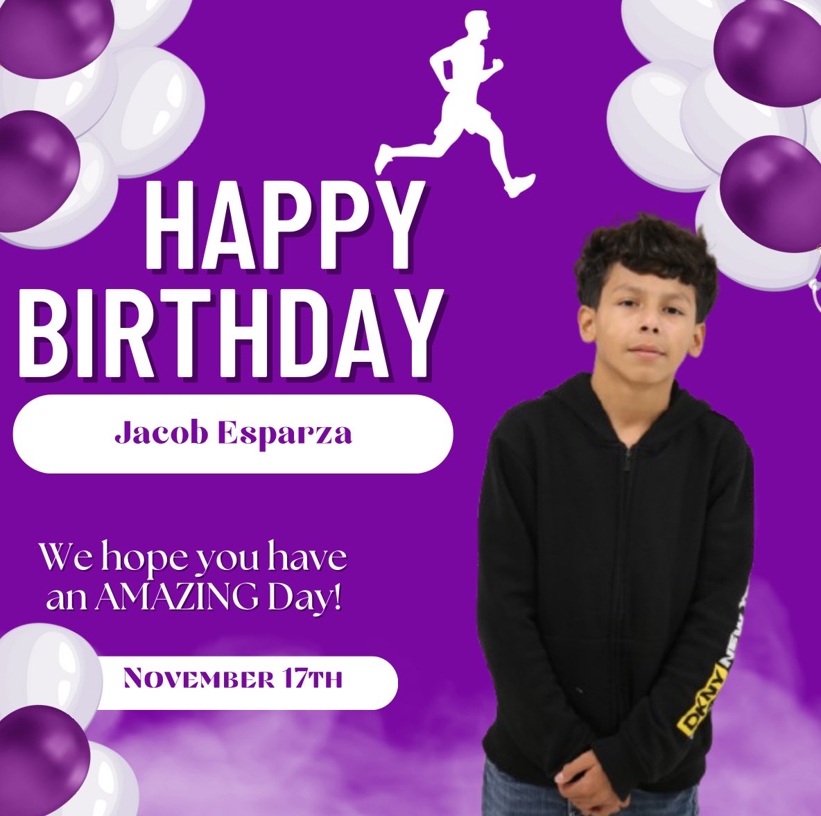 DianeCano's tweet image. Happy Birthday Shout Out to Jacob E., and Jahdai J., from Knight Watch and Yearbook Staff!  We hope you both have a great day! @ECISDtweets @LegacyECISD @LMSKnights @_ECCrosscountry @ecladyhornetSB