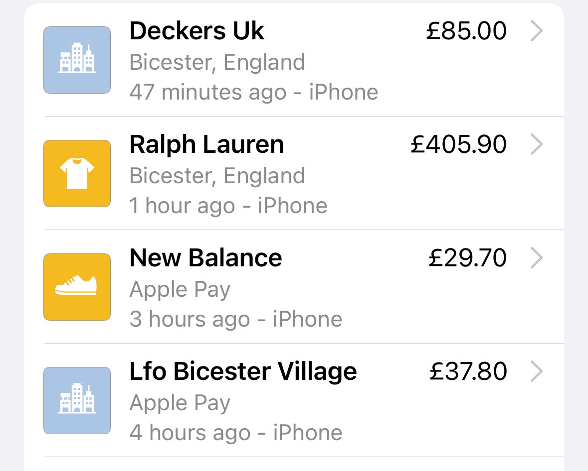 I want good boys reimbursing my shopping!