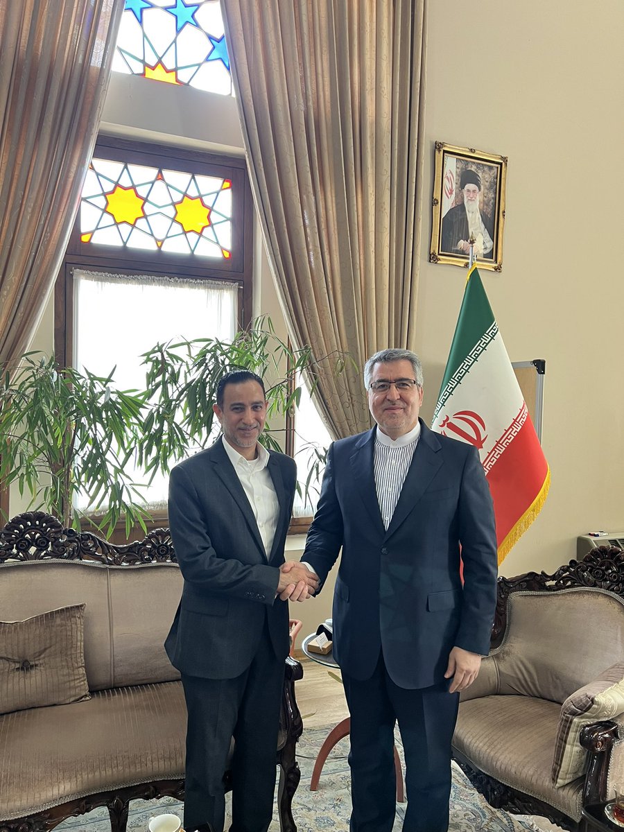 Today, I received and had amiable constructive meetings with the new distinguished Ambassadors of United Arab Emirates and Oman to I.R.Iran. We discussed bilateral and protocol-related issues&amp; emphasized on broadening working relationship between Protocol dept. and the Embassies.