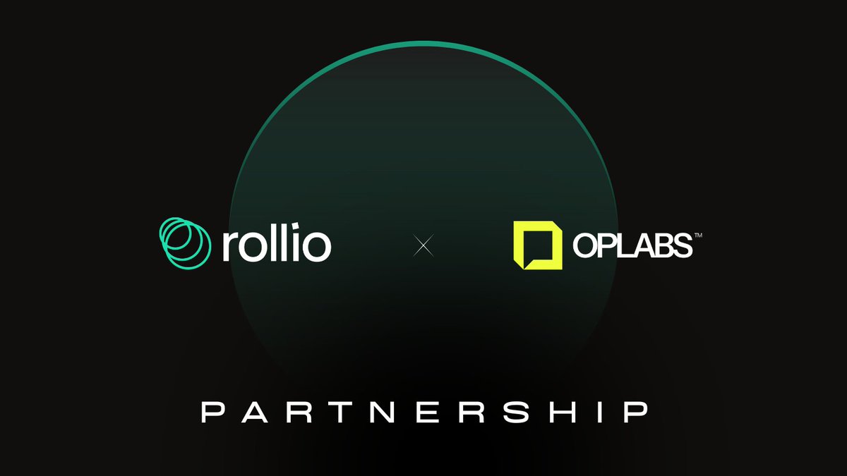 rollio_io's tweet photo. Excited to announce: Rollio has teamed up with @oplabs_xyz to boost both our onchain & offchain presence!
OP Labs powers multi-chain growth and brings proven Web3 marketing expertise to our platform.
Cheers!🥂🥂
#oplabs #rollio #token https://t.co/RBo16axBfW