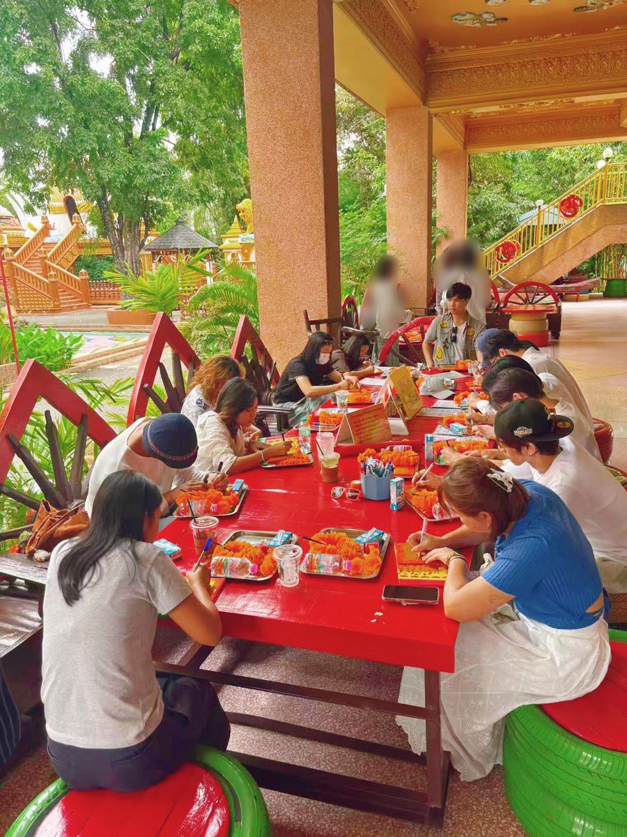 Tailai_ENT's tweet image. Praying for "Akina"! 
The cast and crew gathered for a blessing ceremony. Wishing us a smooth journey ahead. Can't wait to see you！😉
#AkinaTheSeries #Akina
#WeTV #Tailai
#BXXMRVW  #toey_pongsakorn