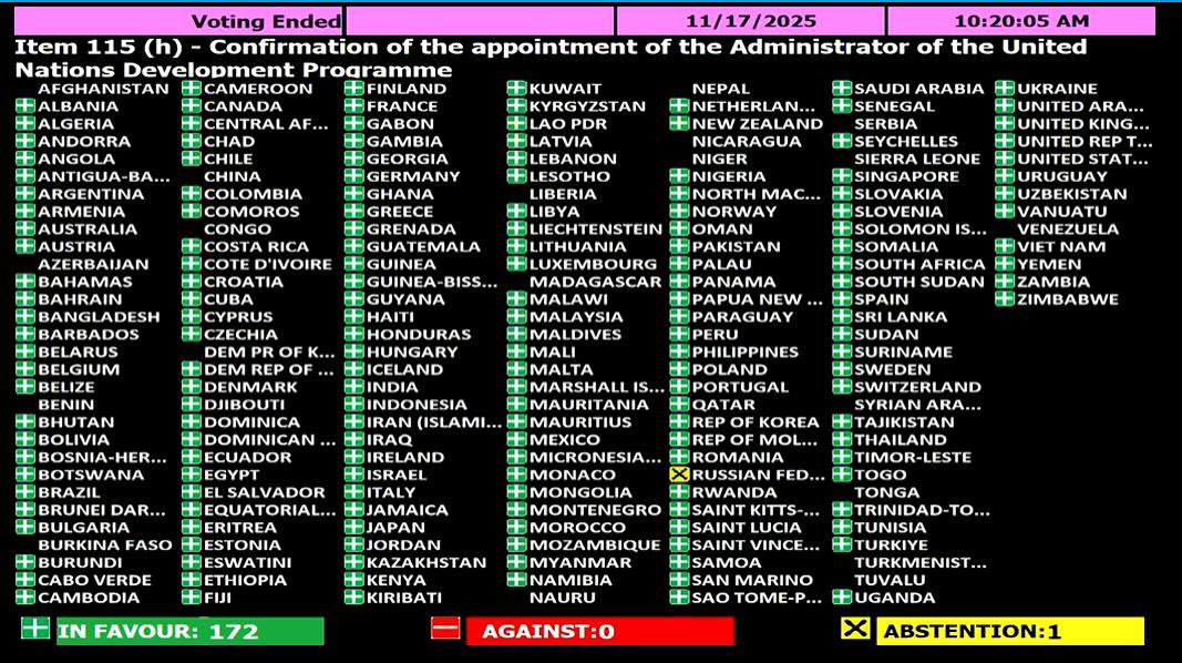 Félicitations ! Meilleurs vœux dans vos nouvelles fonctions au PNUD <a href="/alexanderdecroo/">Alexander De Croo 🇺🇳</a>