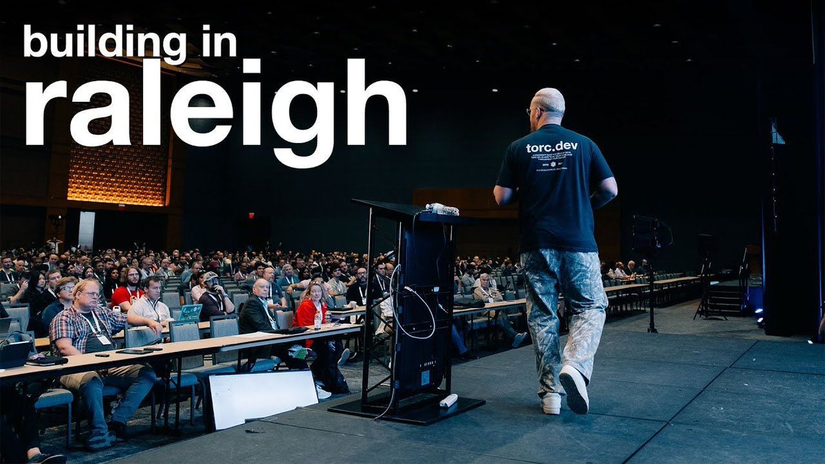 torcdotdev's tweet image. 3,000 developers. One conference. The Torc team showed up BIG. 🚀

From sold-out private dinners to keynotes and AI company meetups — this is how you build community at scale.

Watch what went down at All Things Open 👇
youtu.be/FYlUKmMQaSI

#OpenSource #DevCommunity