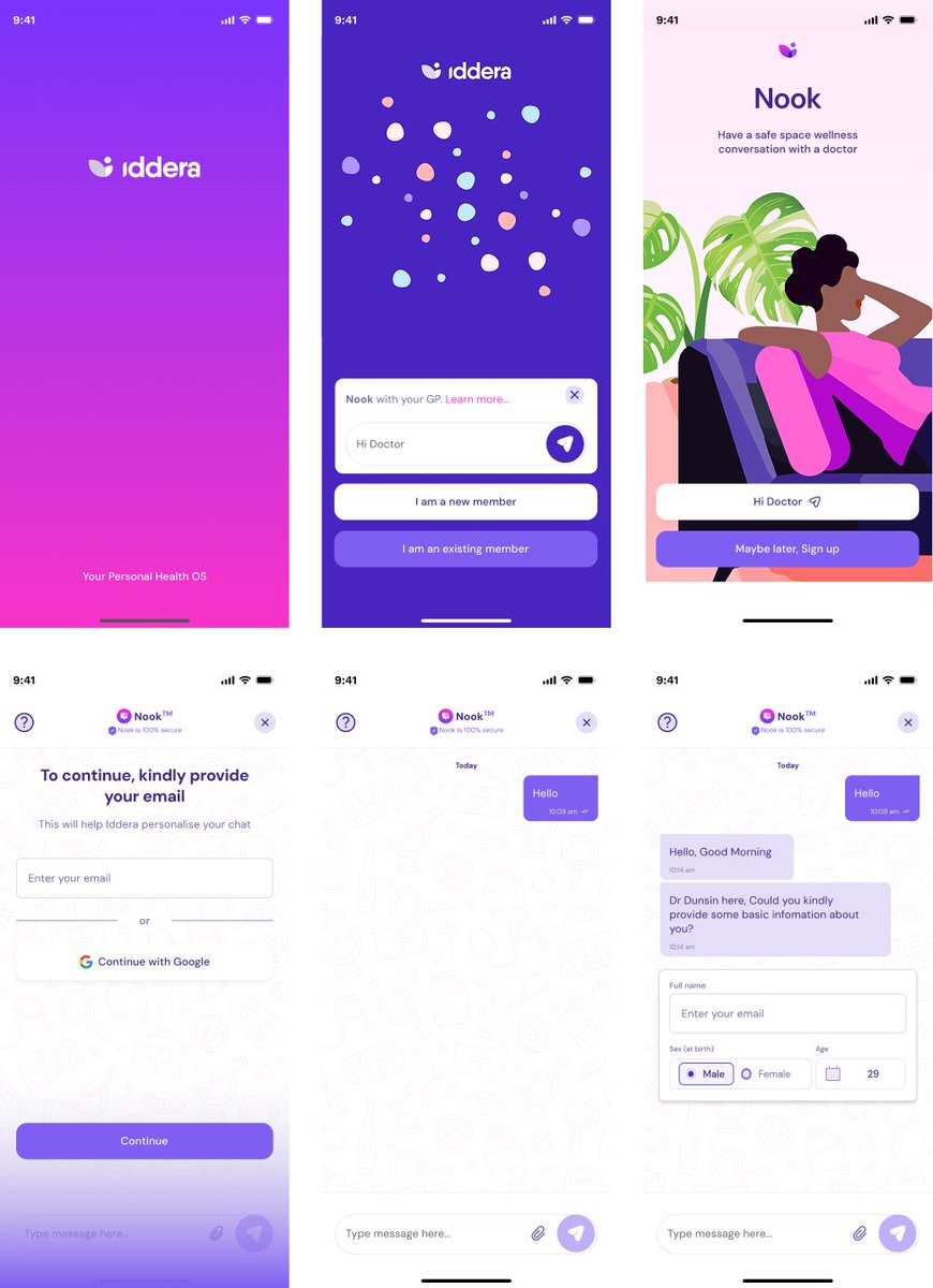 boluwatife_be's tweet image. I redesigned Iddera’s signup to get users to their first appointment faster, fewer steps, clearer value, and a human-first path to booking a Nook™.
#Onboarding #UIDesign #figmatutorial #Designship2025 #UXLINK #Community