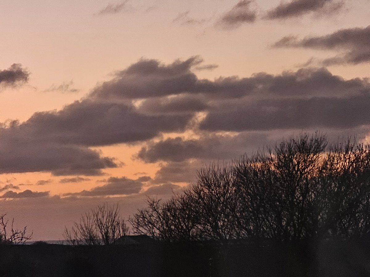 The dimming of the day over North Walney