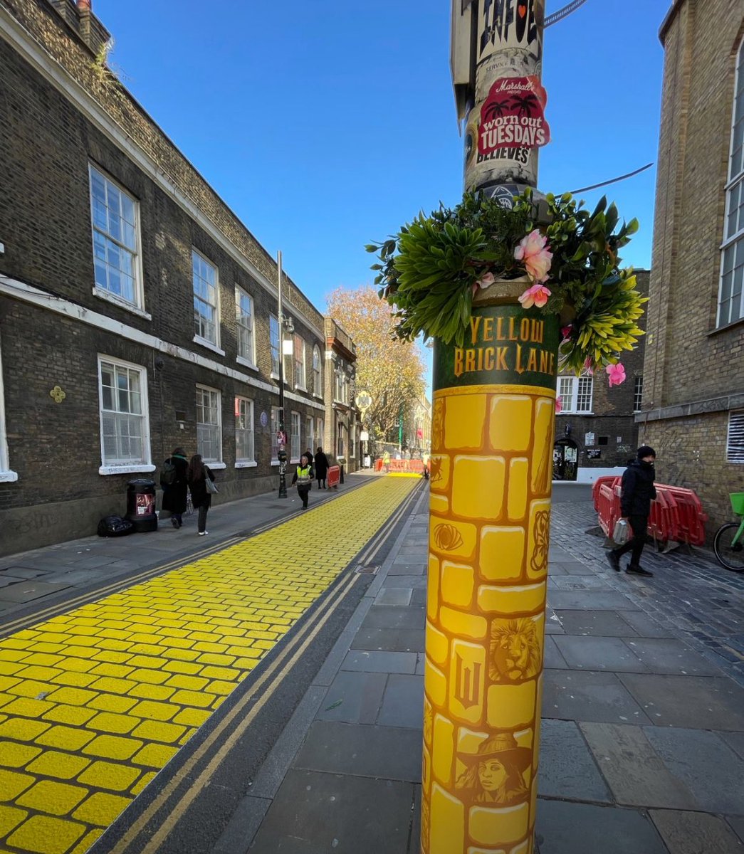 📍Brick Lane #WickedForGood