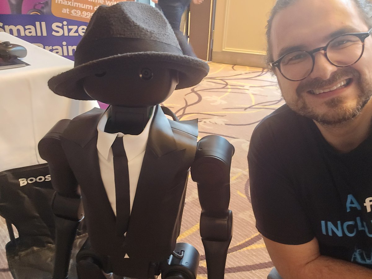 rschu's tweet image. Back from the European Humanoid Robot Summit in Berlin, and it’s clear: humanoid robotics is accelerating fast. Full-sized platforms, custom actuators, advanced perception stacks—the kind of hardware we only saw in research labs a few years ago.

Great hallway conversations,…