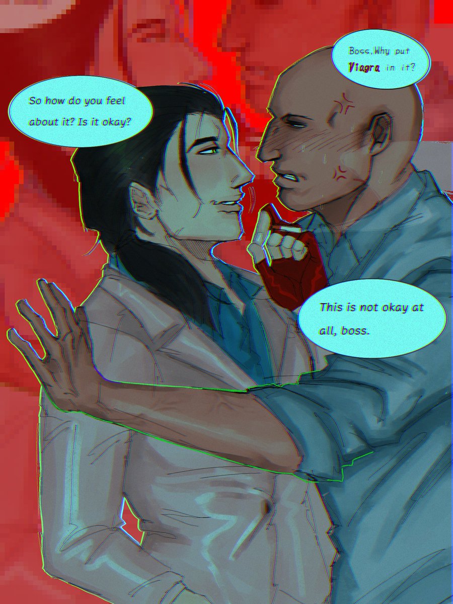 Haiter_pop's tweet image. Viagra ?! #theson #henchson #henchman #hotlinemiami #Commission