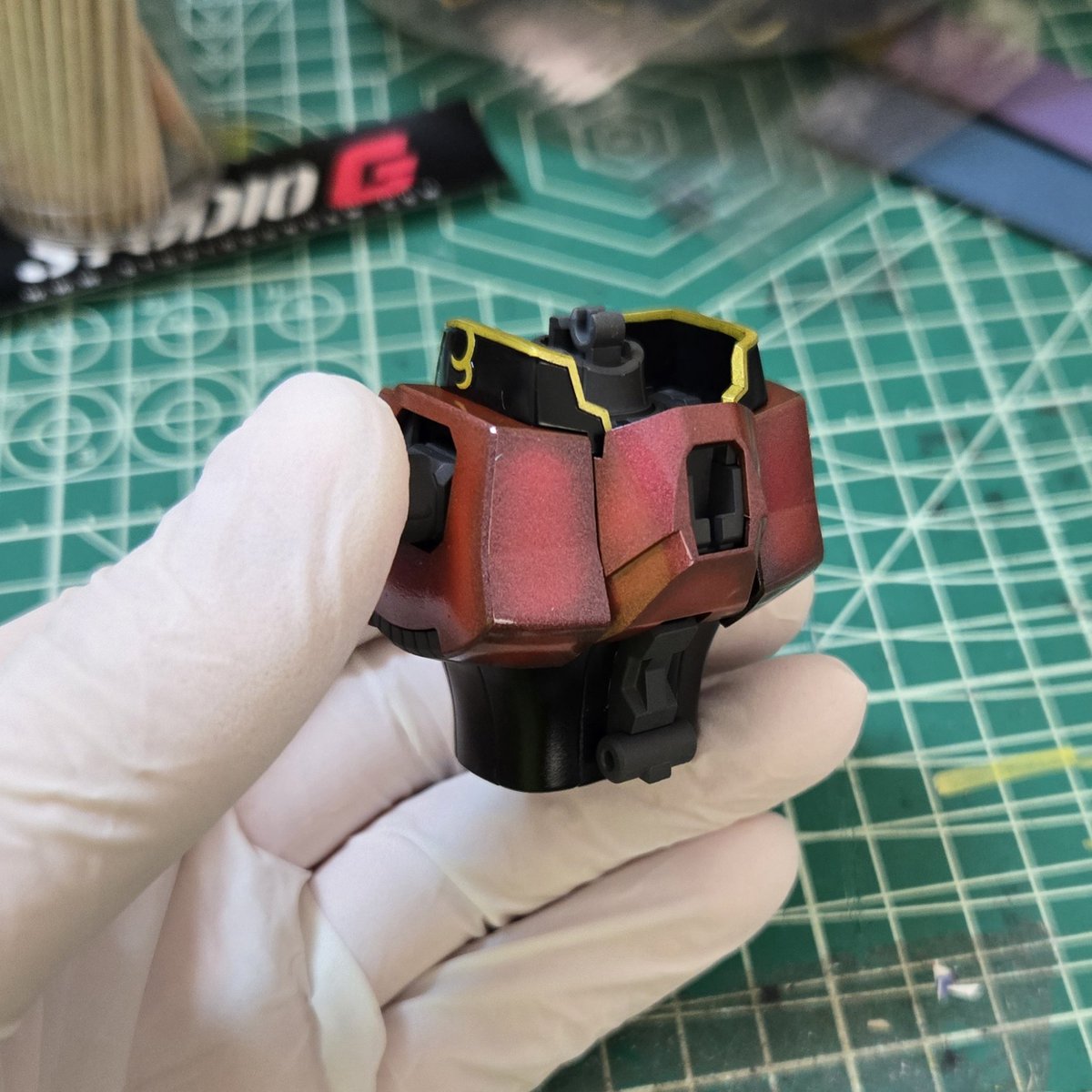 PSchleep's tweet photo. Next project started. Reverse washing was fun. I should do it more often.

#plamo #unicorngundam #sinanju #gunpla https://t.co/FD0uEJBfZ2