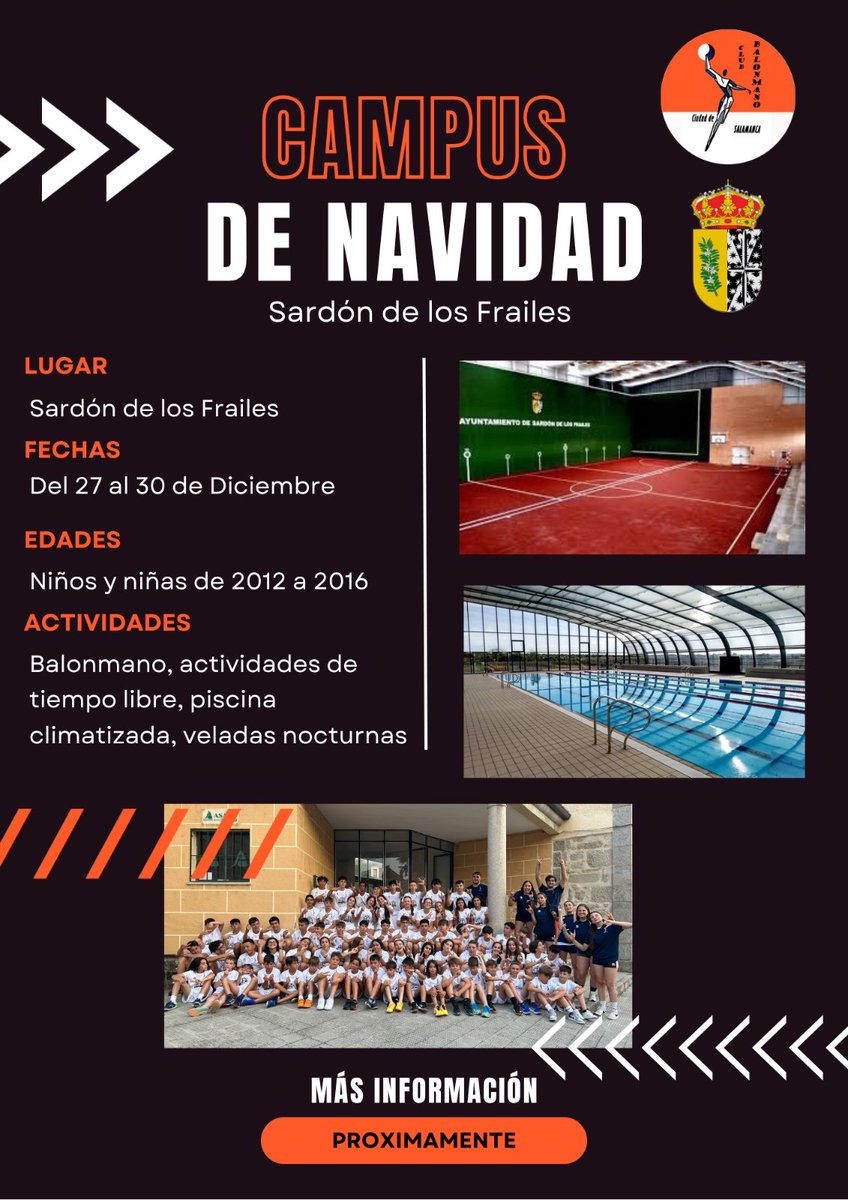 🔥 ATENCIÓN 

🎄Tenemos novedades para estás navidades

📆 Campus de Navidad en Sardón de los Frailes <a href="/SardonAyto/">Ayuntamiento de Sardón de los Frailes</a>

Próximamente más información