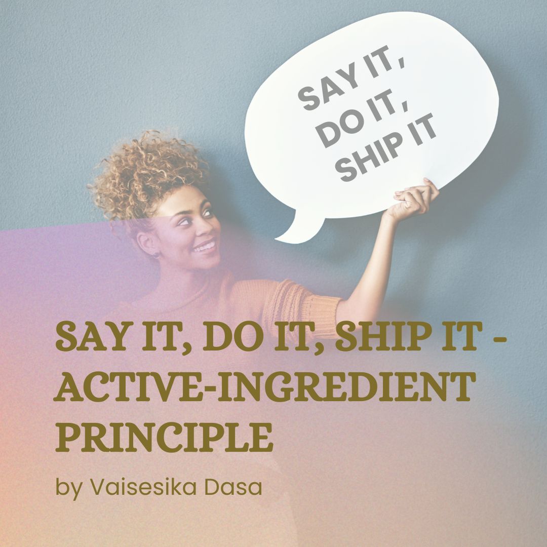 VaisesikaDasa's tweet image. You can’t do everything, but if you do the right things, everything else starts moving.

 #Leverage #Prioritization #Execution #Impact #Strategy #VaisesikaDasa