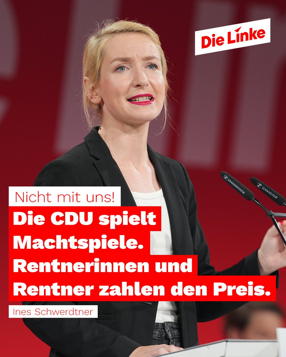 Das Rentenpaket der Bundesregierung wird das Rentensystem weder stabilisieren, noch gerechter machen. Union &amp; SPD drücken sich vor echten Reformen &amp; verkaufen den Status Quo als Fortschritt. Sicher wird die Rente dann, wenn alle einzahlen - auch Beamte, Selbständige &amp; Politiker!