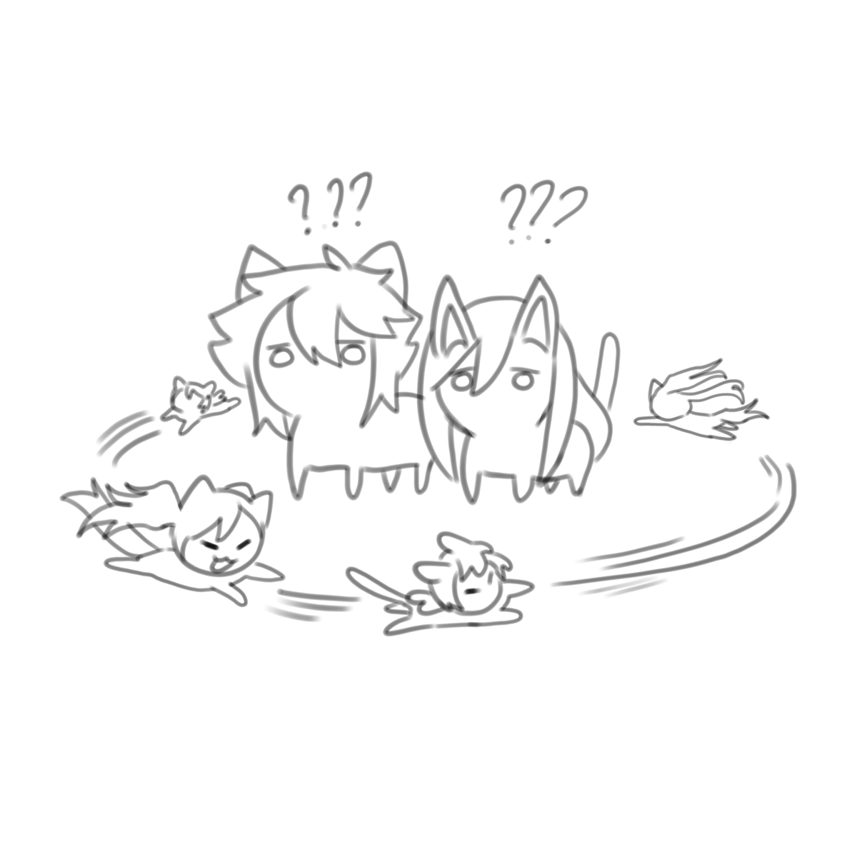 silly quick break doodle