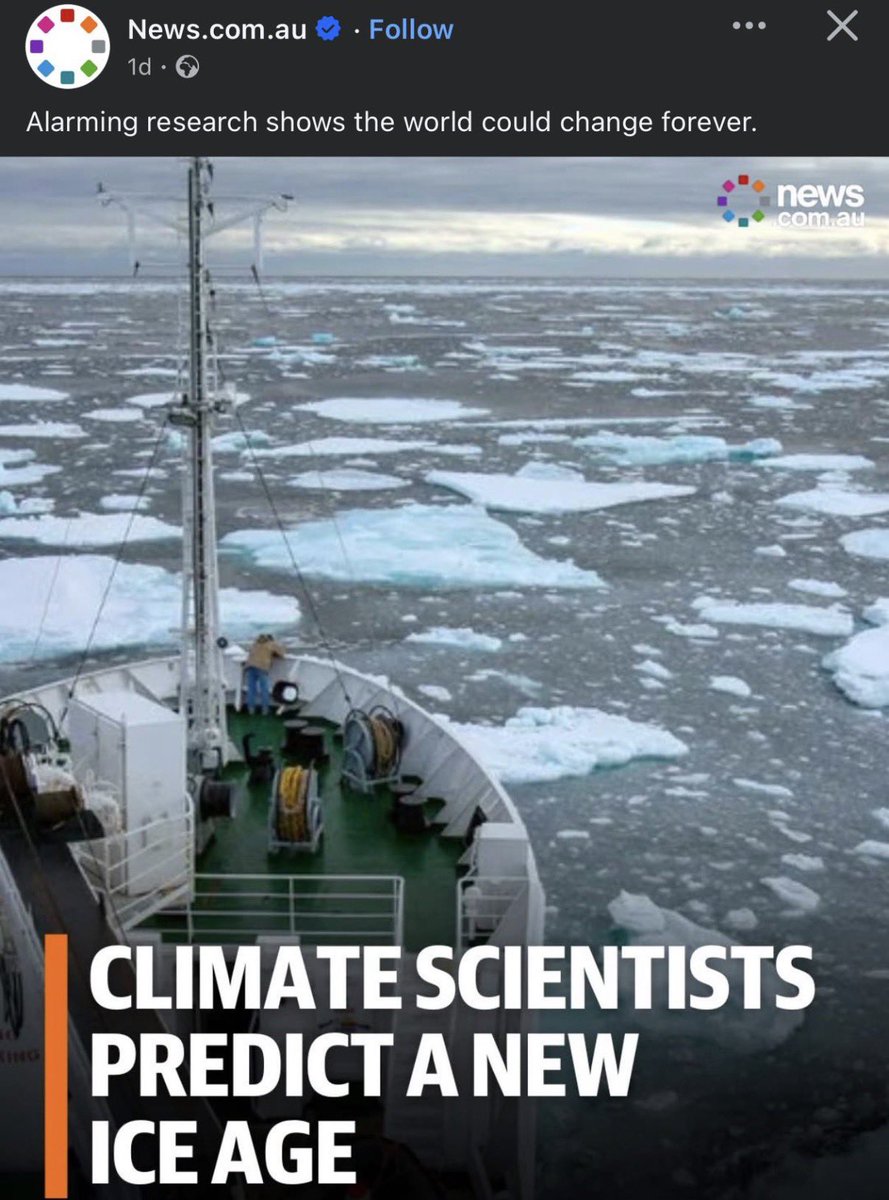 We finally beat global warming! Phew.