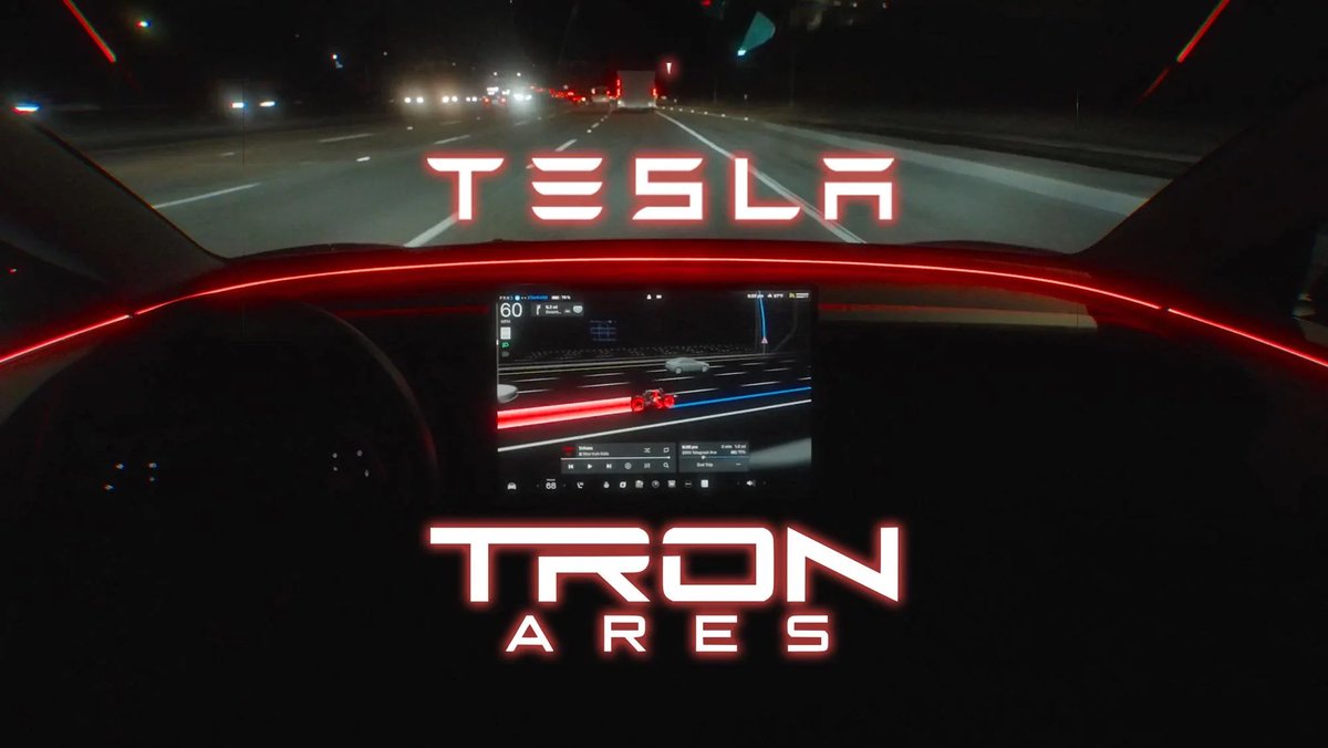 I still don’t have the Tron update…Is this movie even in theaters still? 🤣 $TSLA