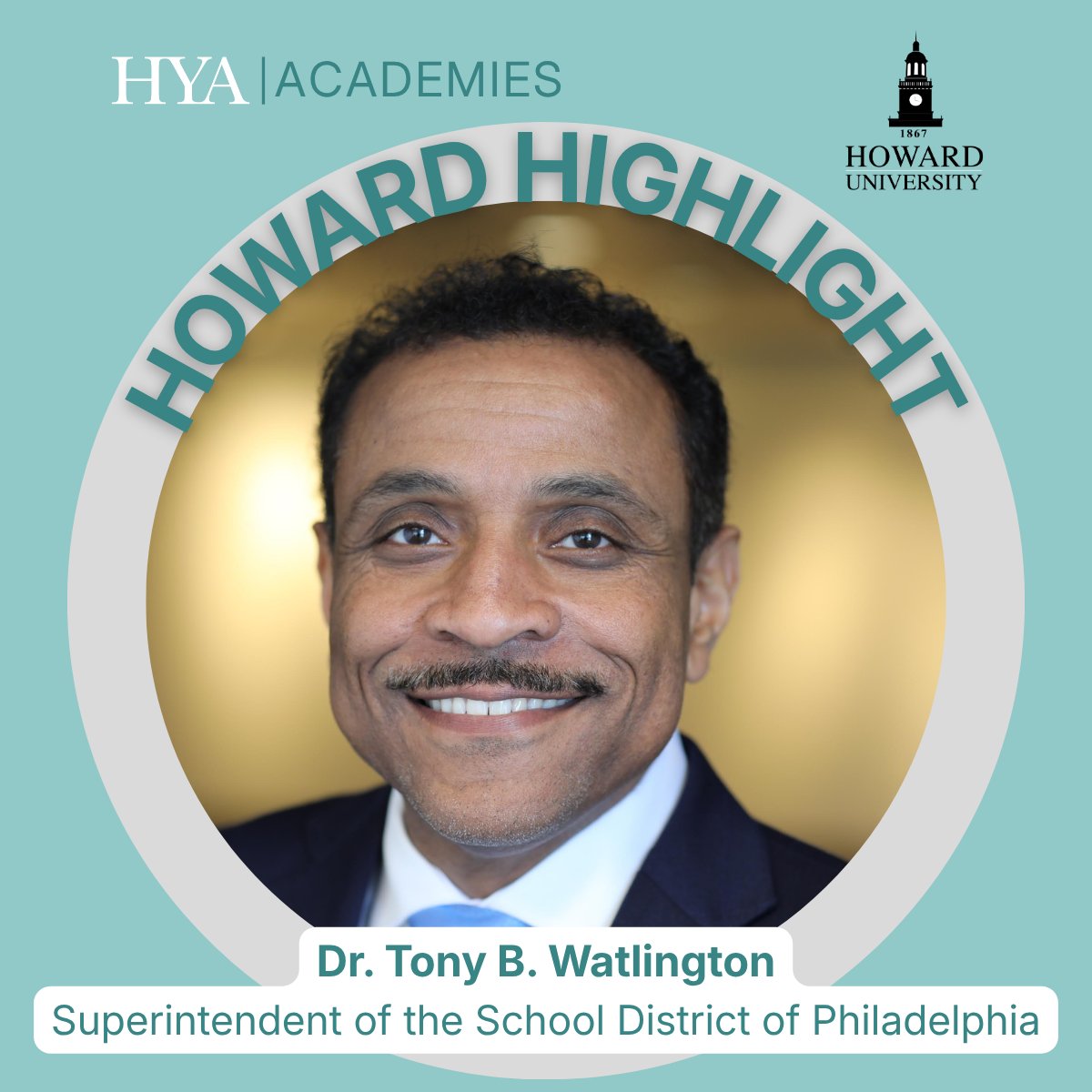 Meet Dr. Watlington who has driven remarkable gains in achievement, attendance &amp; graduation rates in Philadelphia. Honored as “Superintendent of the Year” by the District Administration Leadership Institute he brings his expertise &amp;  leadership to our Superintendent. Academy.