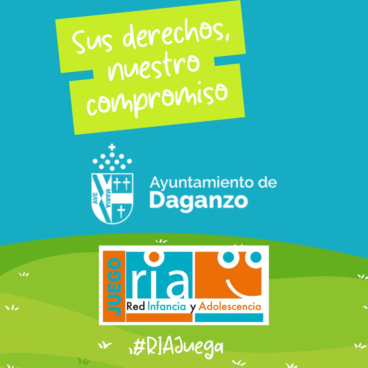 La RIA Juega. Sus derechos, nuestro compromiso.
Daganzo de Arriba, miembro de la RIA, celebra el aniversario de la Convención con una jornada sobre el derecho al juego.
🙌🏿 Jugar no es perder el tiempo… ¡es ganar derechos! 🙌🏽 ⤵️
#20N #RIAInfancia #RIAJuega #aytoDaganzo