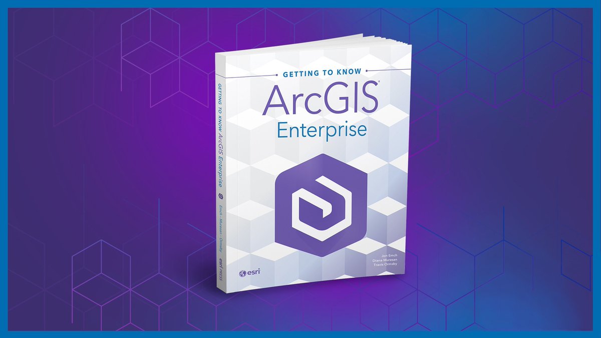 ArcGISXprise's tweet image. Requested by #ArcGIS users and written by experts at Esri, your guide to getting up and running with #ArcGISEnterprise has arrived. Get your copy to learn the most common and vital workflows Enterprise admins need to know!

Learn more ➡️ ow.ly/eAjX50X9bXq