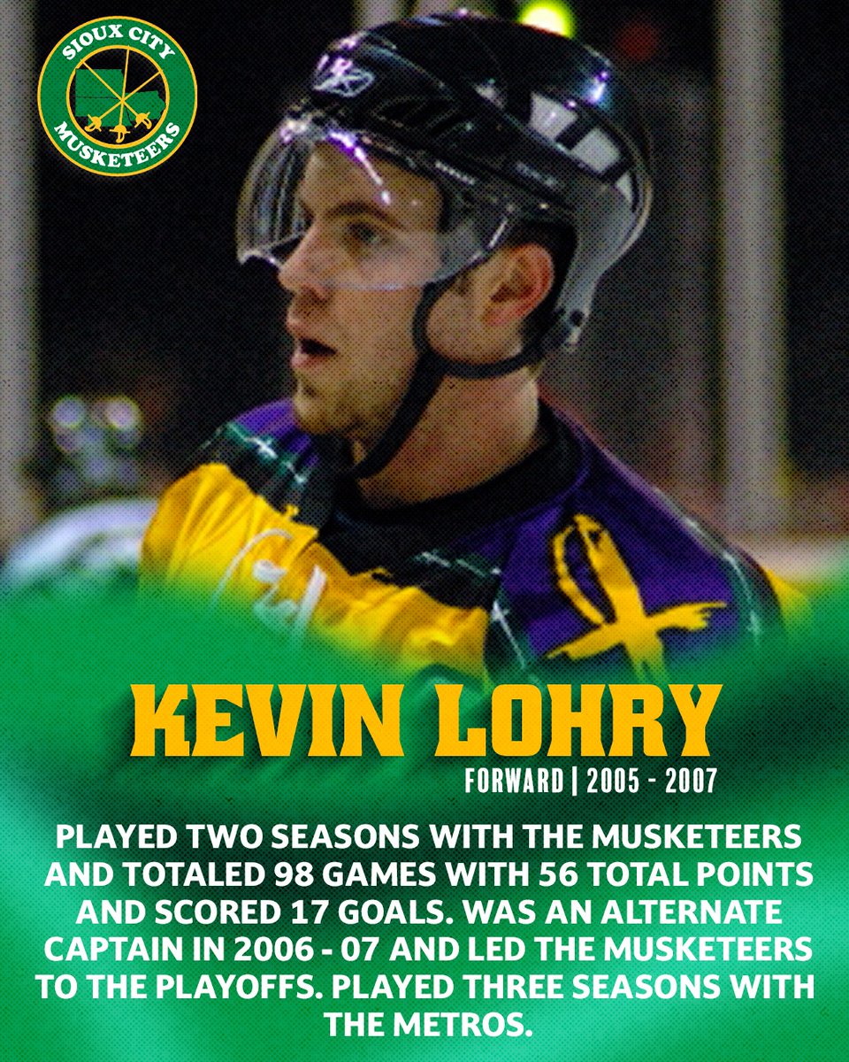 Musketeerhockey's tweet image. Make it now 4⃣ Siouxlanders that have worn the 🟢&amp;amp;🟡 in the Musketeers Tier 1 Junior era

#SCMusketeers | #USHL | #SiouxCity