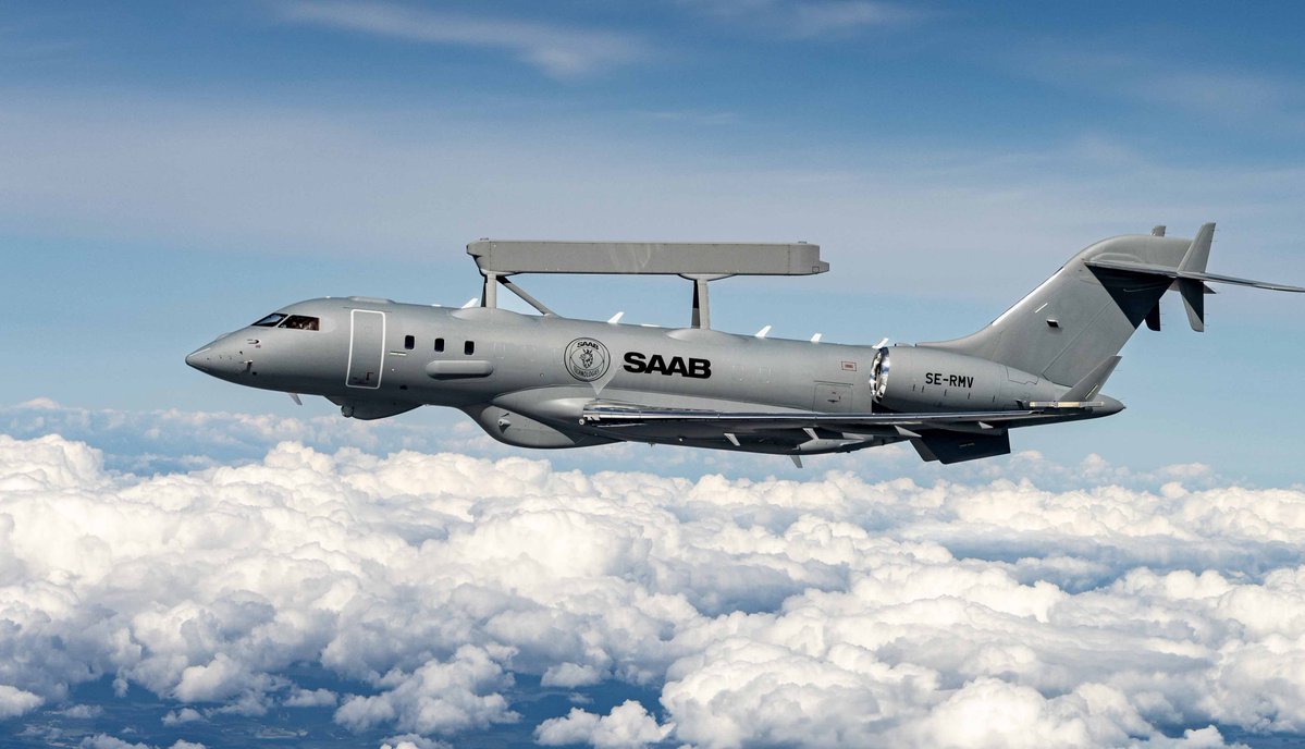 Aerode_r's tweet image. European NATO allies led by the Netherlands have ditched their Boeing E-7A Wedgetail AWACS, likely in favour of combat proven SAAB GLOBAL AEW&amp;amp;CS