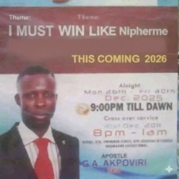 If you’re serious like me you should be in this program “How to win like NIPHERME”
