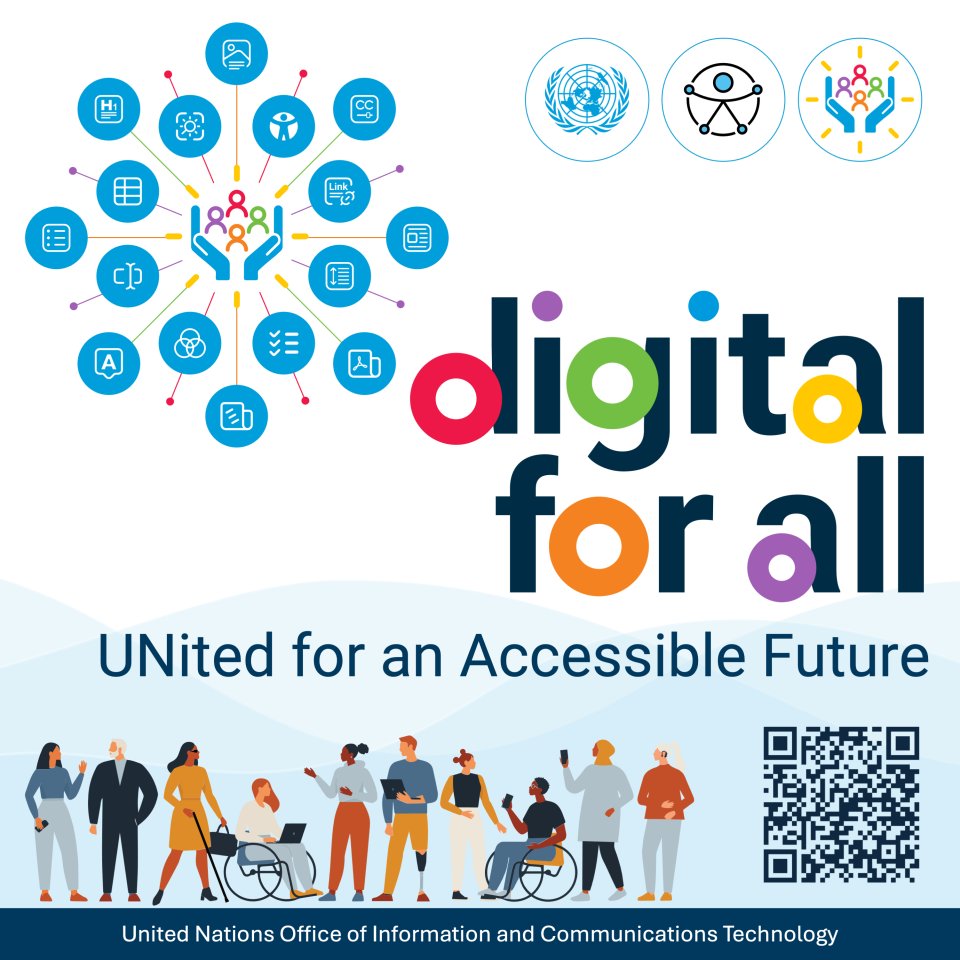 UN_OICT's tweet image. Today, we launch the Digital Accessibility Campaign!

Leading up to #IDPD2025, we’ll share tips and tools that help make UN digital platforms more inclusive and barrier-free.

Digital accessibility is not optional; it is essential. #UNitedForAccessibility
unite.un.org/en/news/digita…