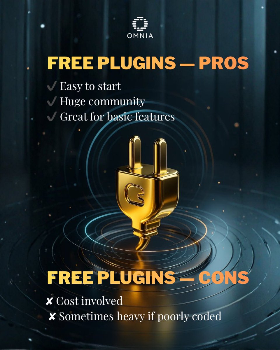 omniacommu's tweet image. At Omnia, we help you pick the right stack, no bloat, no breakage, just performance. 

Tap on the link given in our bio
bit.ly/4c9Mnbg

#PluginManagement #WordPressPlugins #WebsiteSpeed #DigitalMarketingTips #WebsiteOptimization #MarketingStrategy #OmniaCommunications