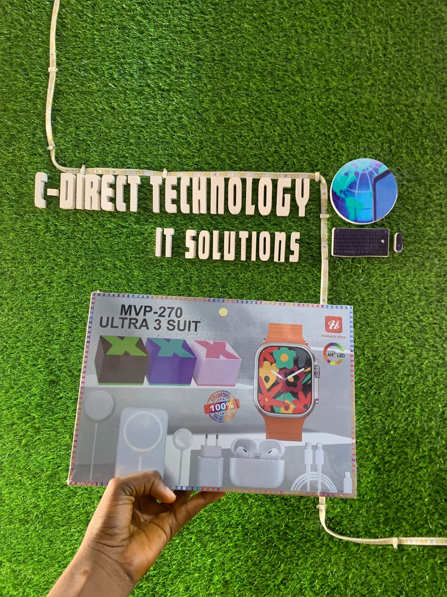 c_directtech's tweet image. PROMO PRICE ACTIVE TODAY!
DM to order for your Smart Watch!!
📷Fast delivery nationwide
Hurry! Hot cake no dey stay long oo 📷📷
#gadgets #smartwatch #accesorios