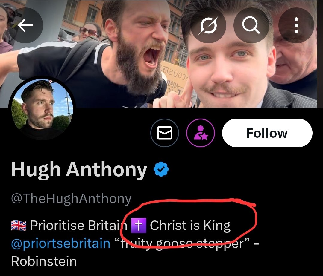 "Create a hostile and unwelcoming environment"

Christ is King, btw
