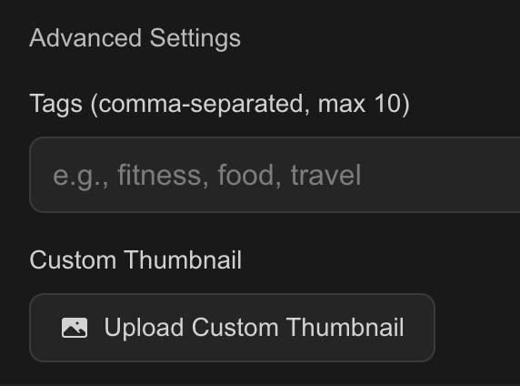 0xMoonbags's tweet photo. You can now edit posts, add tags, and if it's a video, add a custom thumbnail.

Right now the tags don't do much on the $juicy app itself, but feel free to add and we might find some creative things to do.

Some other new apps built on top of Juicy are using them for filtering.

Told you guys we were turning this into a protocol...