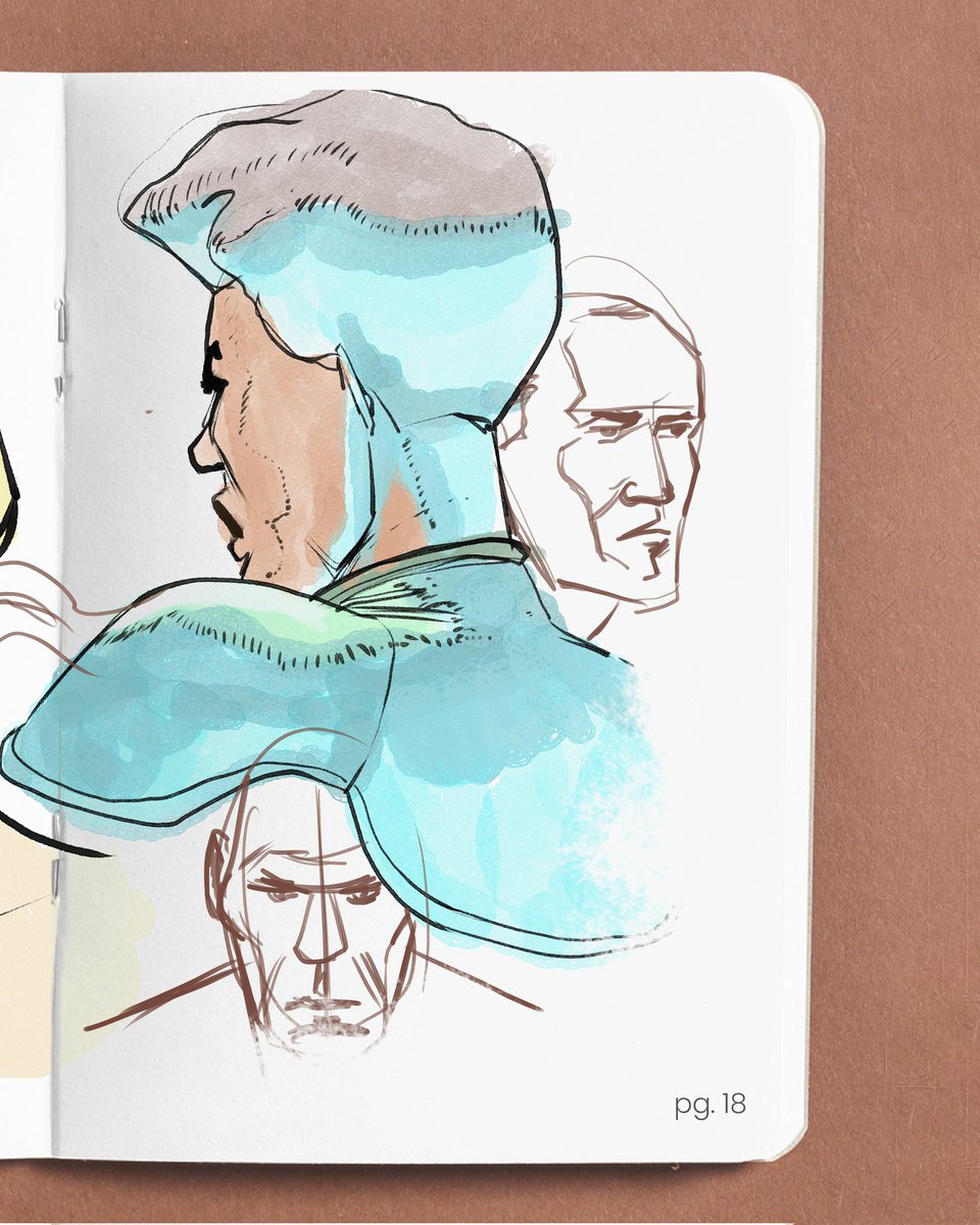 Vignettes Sketchbook, page 18
#VignetteArt #ArtOfMorby