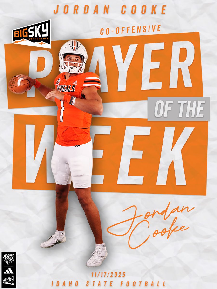 Jordan was Cooking vs Weber🧑‍🍳🔥

✅ 363 yards passing 
✅ 65 yards rushing
✅ First back-to-back wins vs Weber since 1984

#ROAR