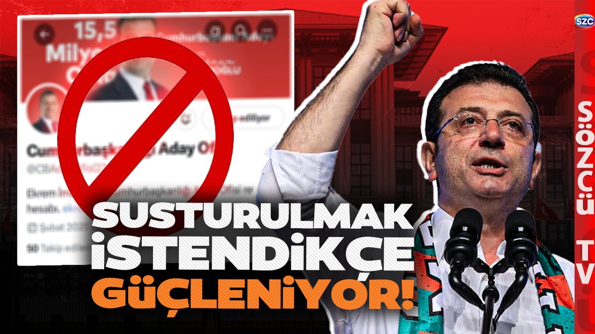 szctelevizyonu's tweet photo. İktidardan Ekrem İmamoğlu'na Bir Engel Daha! CHP Ayağa Kalktı! Özgür Özel'den Çarpıcı Çıkış! @cancoskun #engelolma
https://t.co/5ANKGC4Cv0 https://t.co/4IzrzVGXbJ