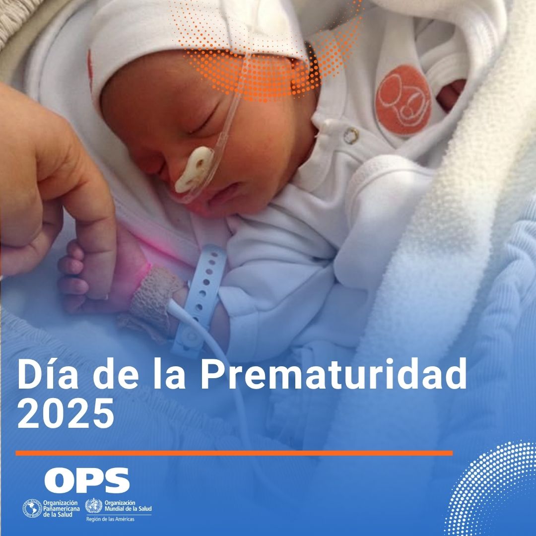 Hoy es el Día Mundial de la Prematuridad 💜

📊 1 de cada 10 bebés nace demasiado pronto.
Invertir en atención neonatal de calidad salva vidas.

🔗 paho.org/es/temas/salud…