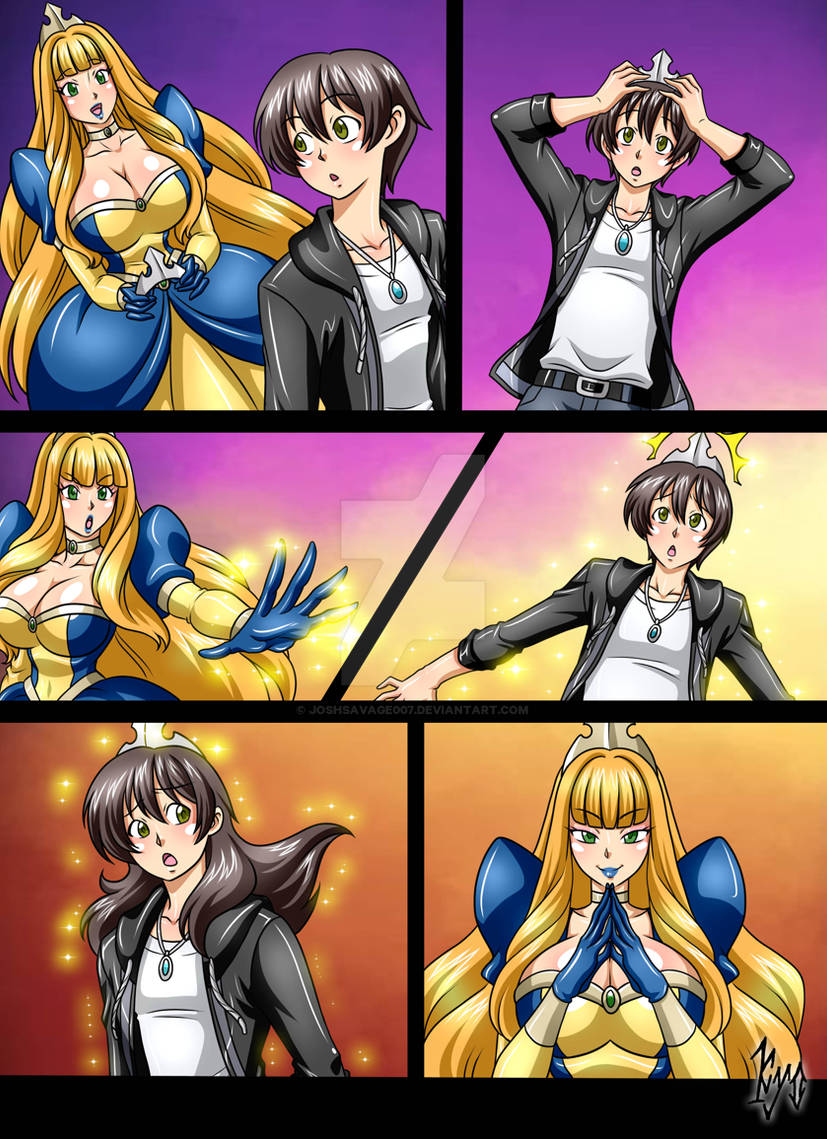 MeadowPictures's tweet photo. Crowning Glory part 1-4 by JoshSavage007 on DeviantArt (Kyo-Dom) #tg #genderbender #transformation #princess #DeviantArt #Comics #tftg #Royals #maletofemaletransformation #tgtf #mtf #tgtransformation #tf #mtftransformation #KyoDom @DeviantArt https://t.co/g2qqV85fhL