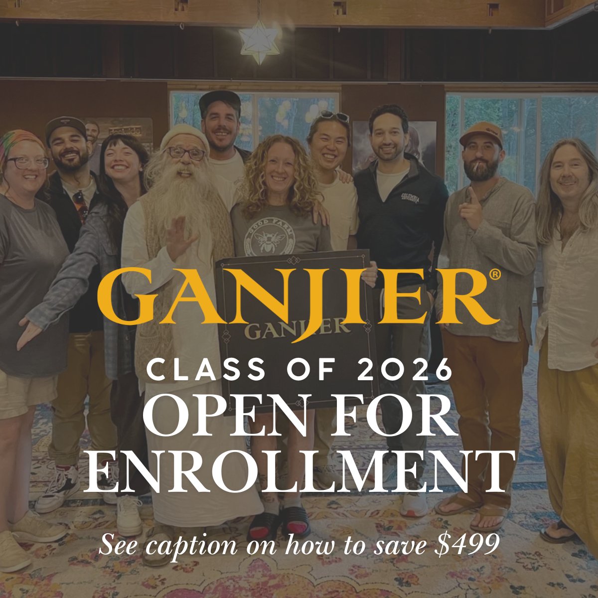 Join Us! Limited Time. Limited Seats:
Enrollment for the #CertifiedGanjier Class of 2026 is open &amp; we’re now including the Ganjier Product Specialist course FREE with every enrollment. PLUS a tuition discount of $499 when you use promo code CGMTPC499 at Ganjier.com.