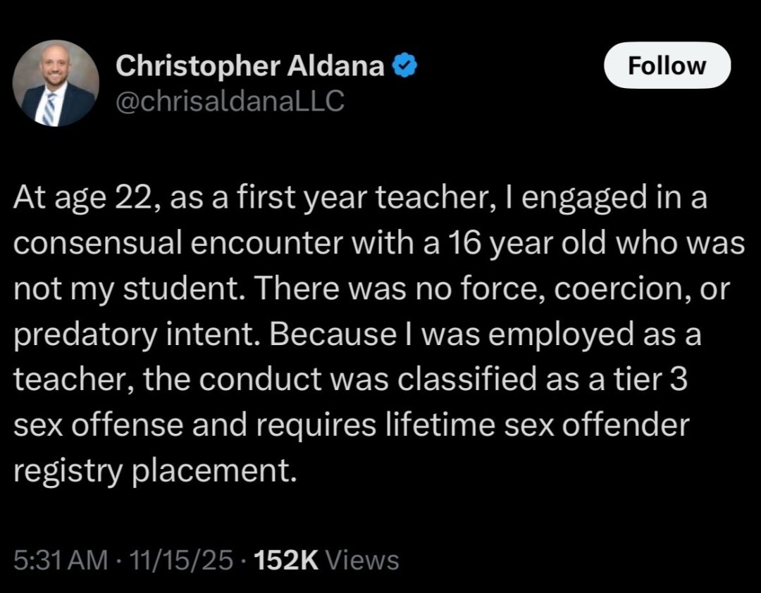 MAGA posted this as if he was the victim in this situation